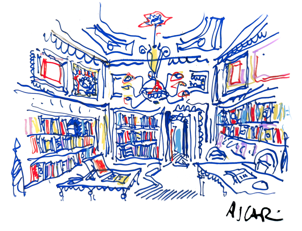 Quadreria Futura Venezia, illustrazione di Jacopo Ascari